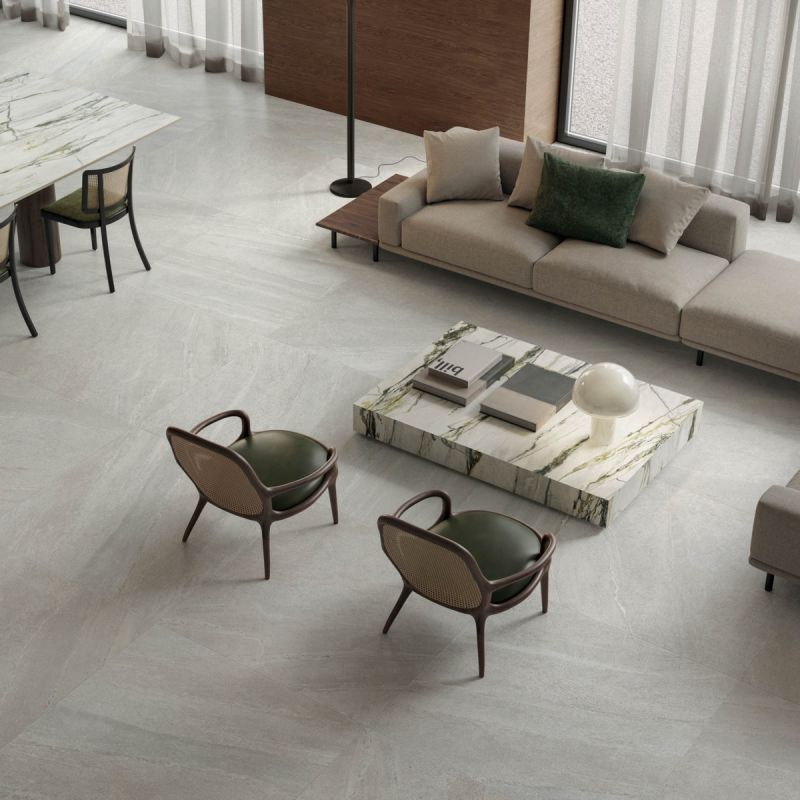 Gạch Granite có bề mặt nhám nhẹ cùng màu sắc hiện đại