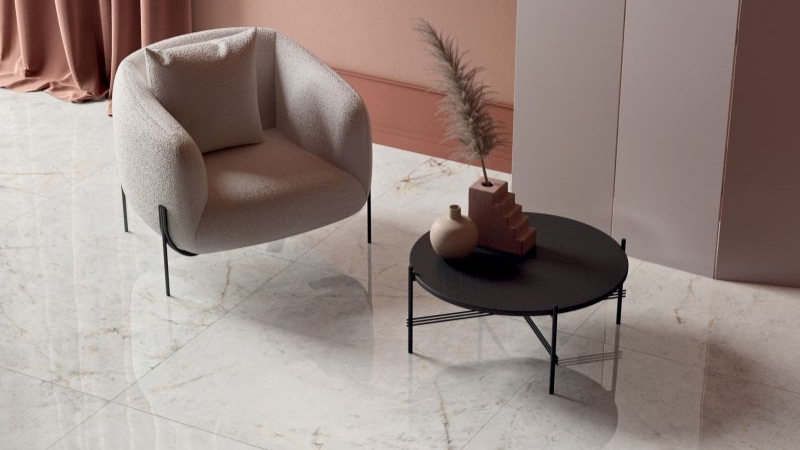Gạch granite trắng hợp với người mệnh Kim