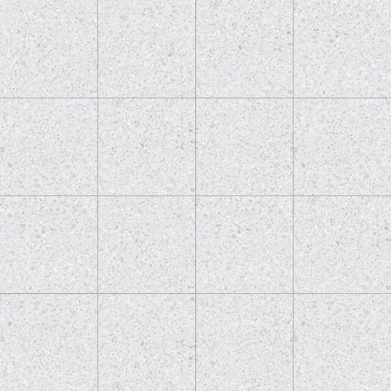 Gạch terrazzo màu trắng