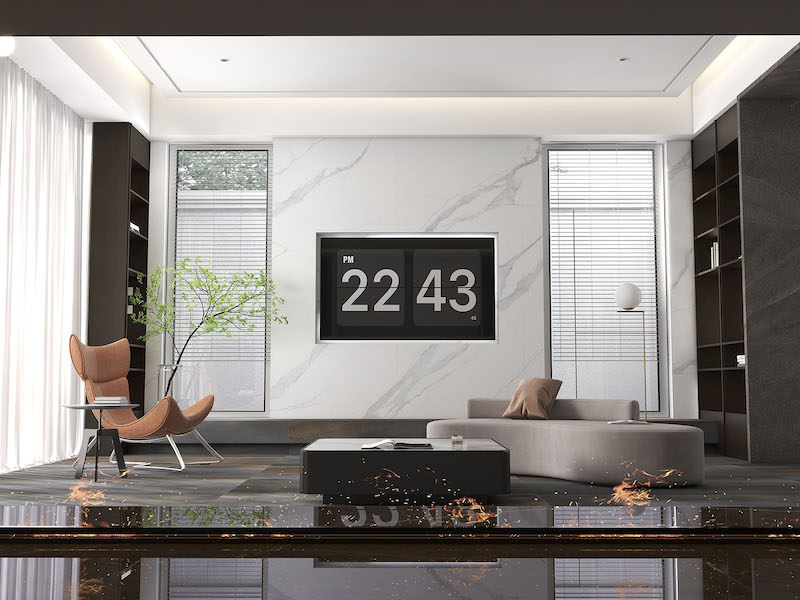 Mẫu gạch ốp tường phòng khách được nhiều người ưa chuộng