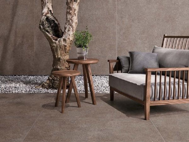 Nguyên tắc phối màu gạch ốp tường mặt tiền theo phong thủy - Màu nâu giúp người Mệnh Thổ luôn được ổn định tinh thần