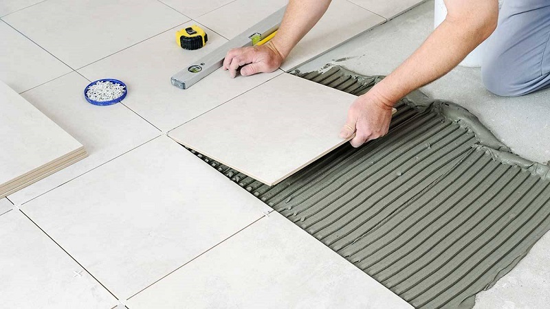 Cách xử lý gạch lát nền bị ộp mà gạch chưa bị vỡ (Nguồn: Sưu tầm)
