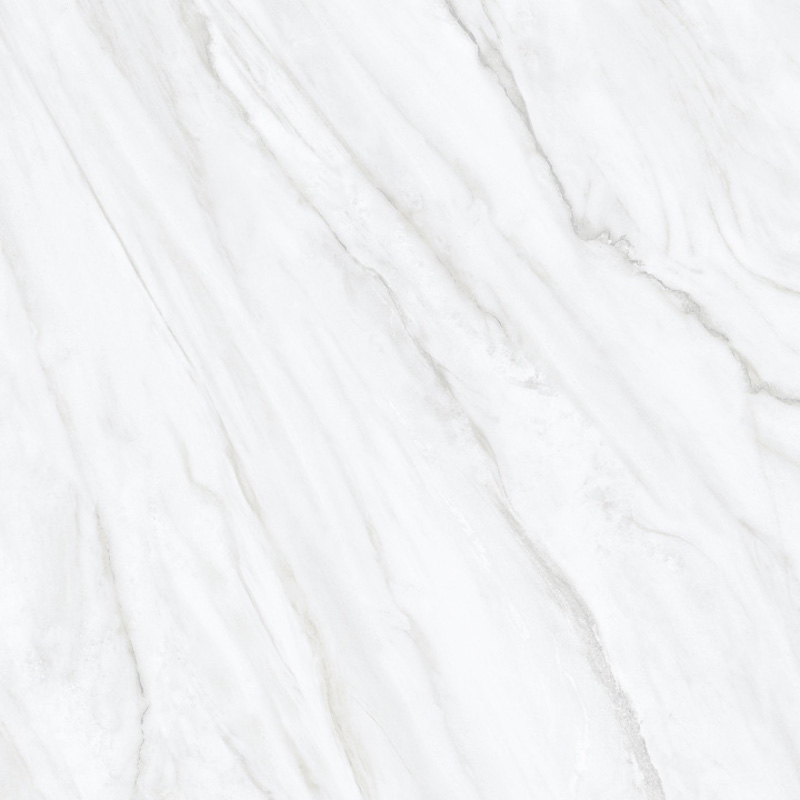 Gạch giả đá Ceramic 800x800 màu trắng vân xám mềm mại