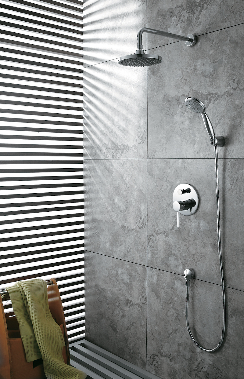 Bộ sen vòi gắn tường từ showroom Divo