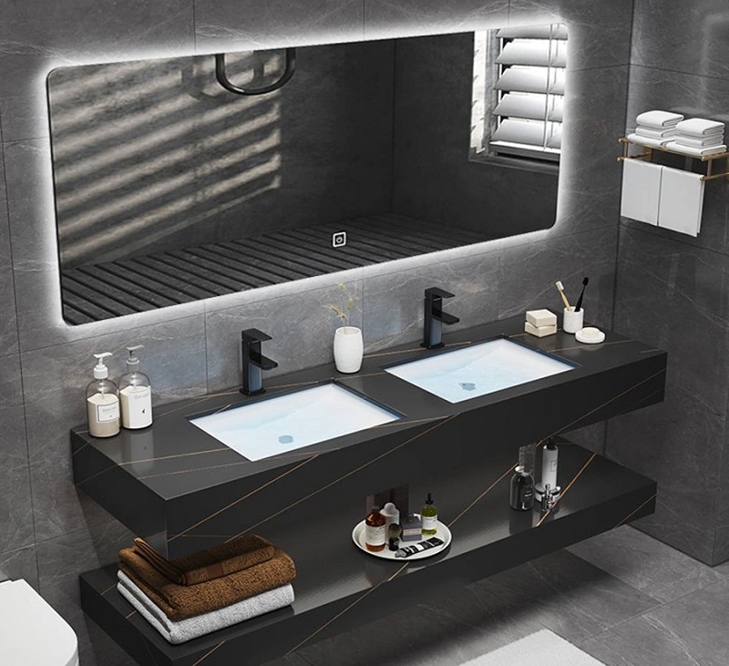 Tủ lavabo đôi (Nguồn: Sưu tầm)