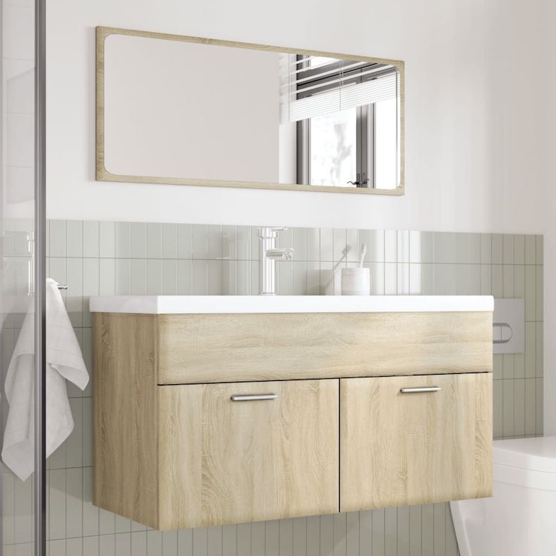 Tủ lavabo gỗ tự nhiên (Nguồn: Sưu tầm)
