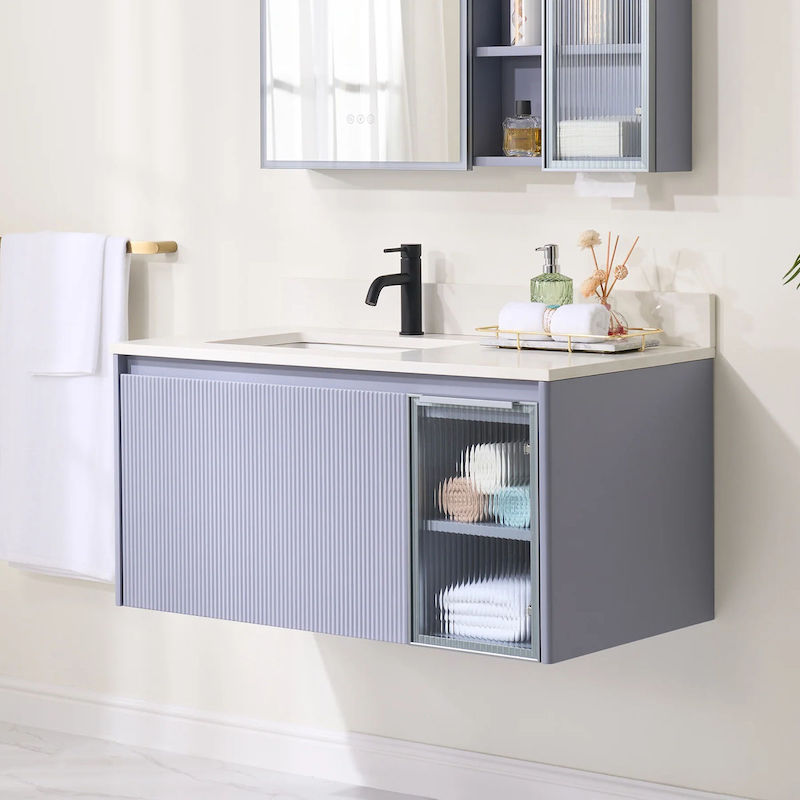 Tủ lavabo nhôm (Nguồn: Sưu tầm)