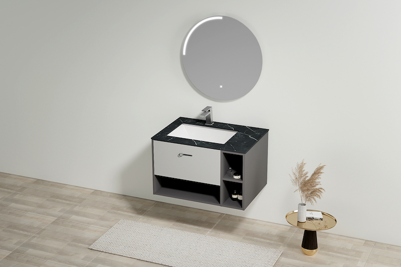 Mẫu tủ lavabo nhà vệ sinh cao cấp, chính hãng