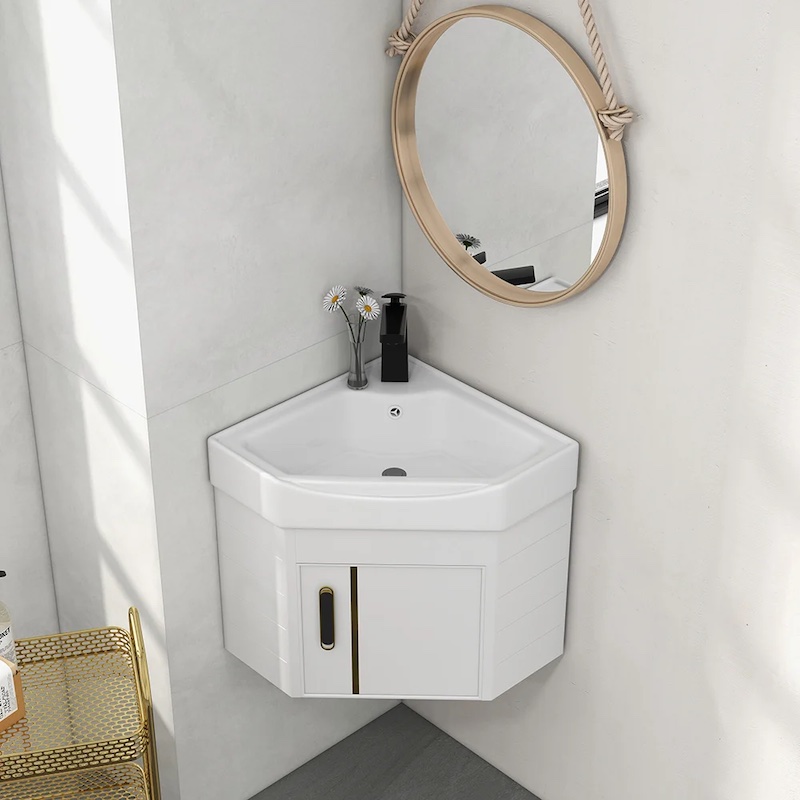 Bộ tủ lavabo góc
