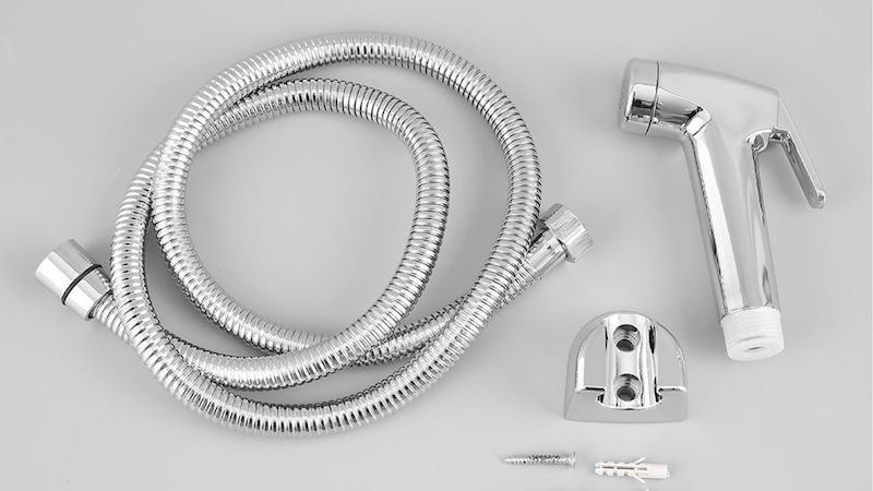 Các bộ phận chính của vòi xịt vệ sinh (Nguồn: Sưu tầm)